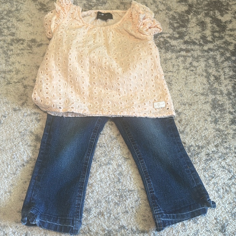 7 for all mankind baby outfit